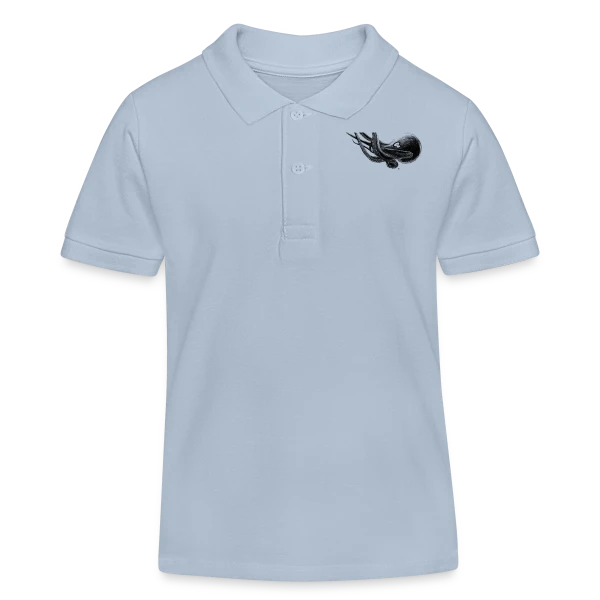 Octopoulpe sur Polo enfant bio Stanley/Stella
