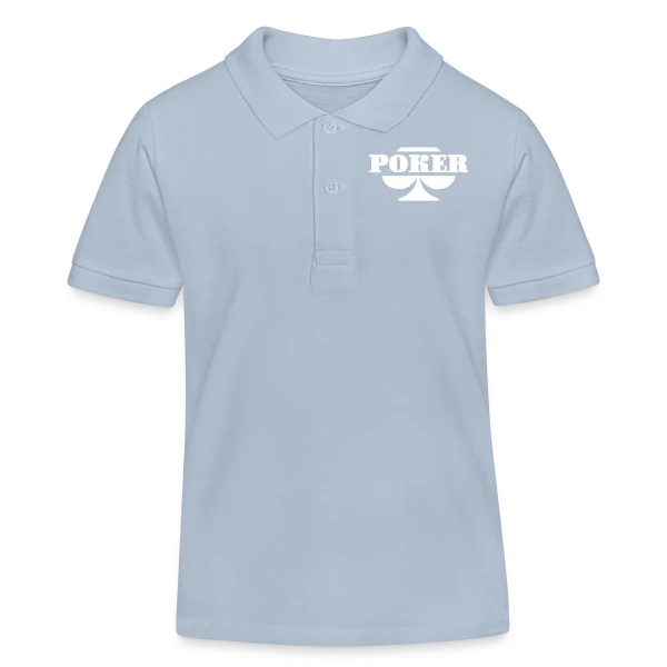 Poker, J'adore ! sur Polo enfant bio Stanley/Stella