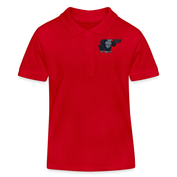 Gorille Musculation - Force et Humour sur Polo enfant bio Stanley/Stella