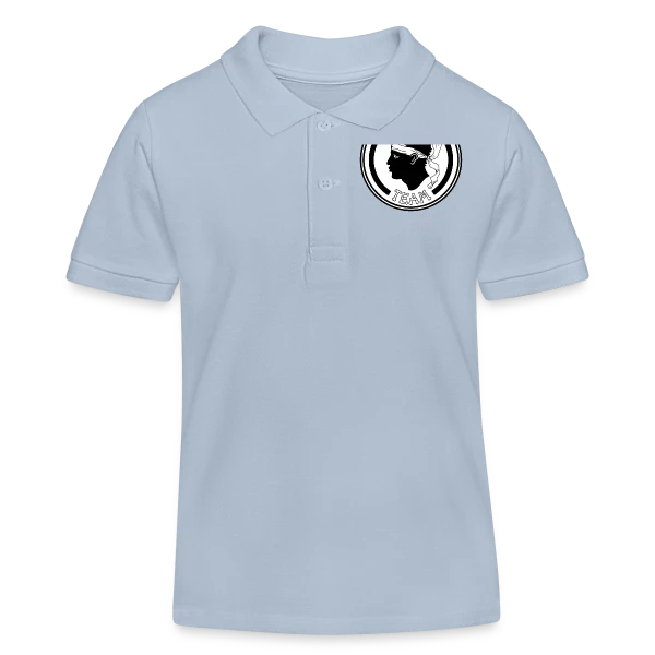 Team Corsica Maure sur Polo enfant bio Stanley/Stella