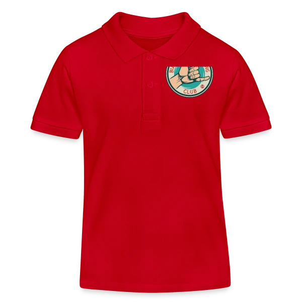 Biarritz Surfing Club | T-Shirt Onde & Style Basque sur Polo enfant bio Stanley/Stella