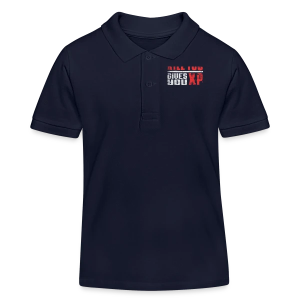 Esprit Compétitif Gaming sur Polo enfant bio Stanley/Stella
