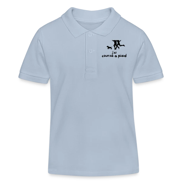 J'peux pas, j'ai Course à Pied (Jogging, Running) sur Polo enfant bio Stanley/Stella