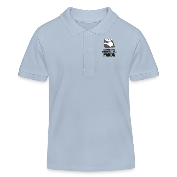 Panda Adorable Génial sur Polo enfant bio Stanley/Stella