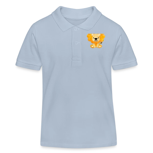 Petit Lionceau Mignon sur Polo enfant bio Stanley/Stella