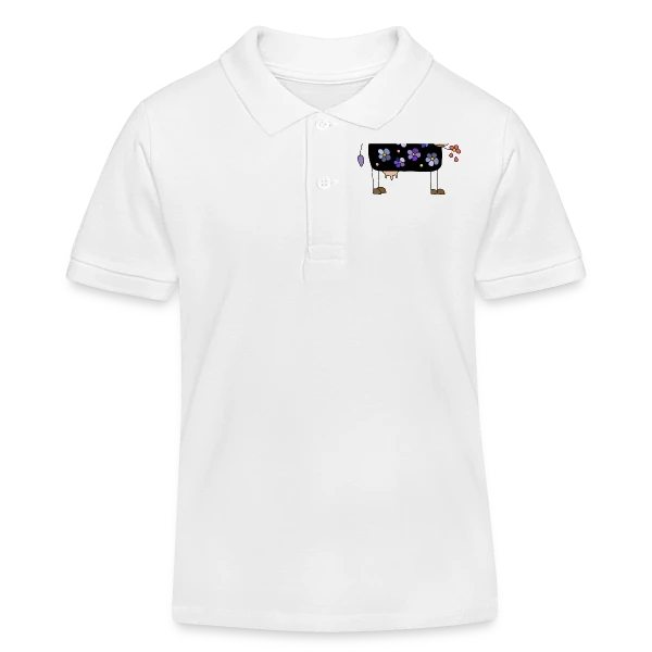 La Vache Rigolote sur Polo enfant bio Stanley/Stella