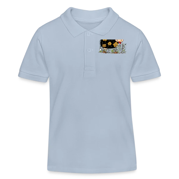 La Vache Joyeuse sur Polo enfant bio Stanley/Stella
