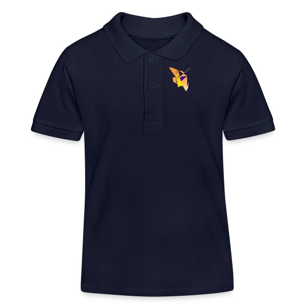 Formes Abstraites Dynamiques sur Polo enfant bio Stanley/Stella