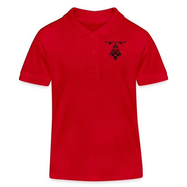 Hermine Tribal Celte - Symbole de Bretagne sur Polo enfant bio Stanley/Stella