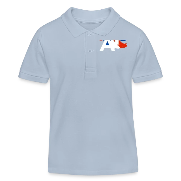 Paris Tricolore Moderne sur Polo enfant bio Stanley/Stella