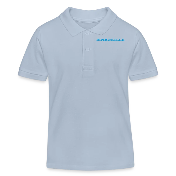 Ici C'est Marseille Fierté sur Polo enfant bio Stanley/Stella
