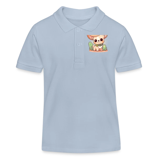 Chihuahua Kawaii - Petit Chien, Grande Voix sur Polo enfant bio Stanley/Stella
