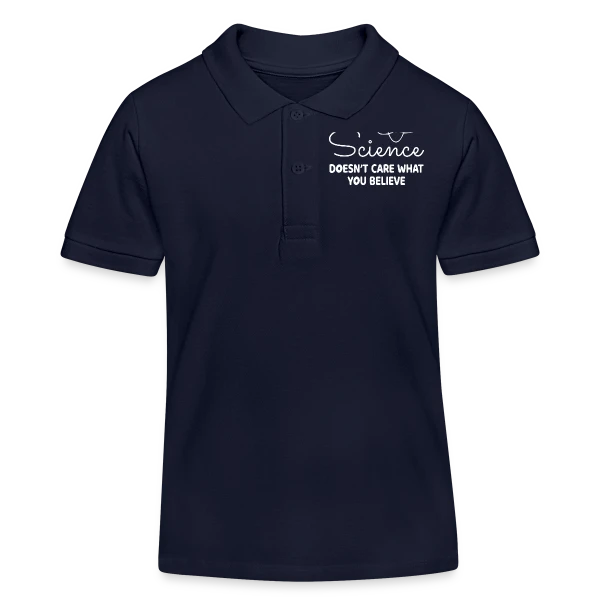 L'Esprit Libre Scientifique sur Polo enfant bio Stanley/Stella