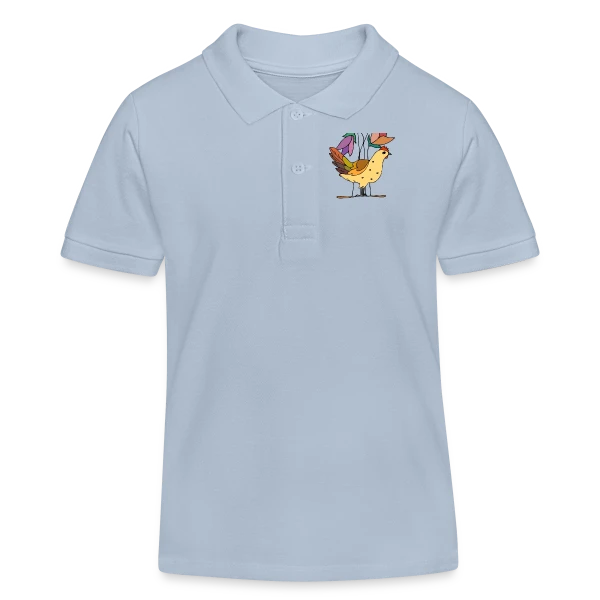 L'Oiseau Majestueux sur Polo enfant bio Stanley/Stella