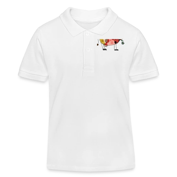 La Vache Rigolote sur Polo enfant bio Stanley/Stella
