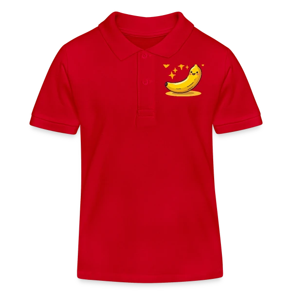 Humour Banane - Costume Carnaval & Fête sur Polo enfant bio Stanley/Stella