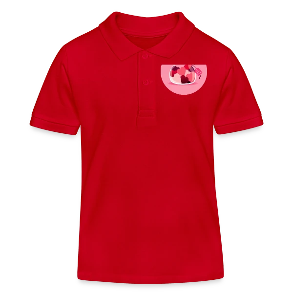 Une Dose d'Amour sur Polo enfant bio Stanley/Stella