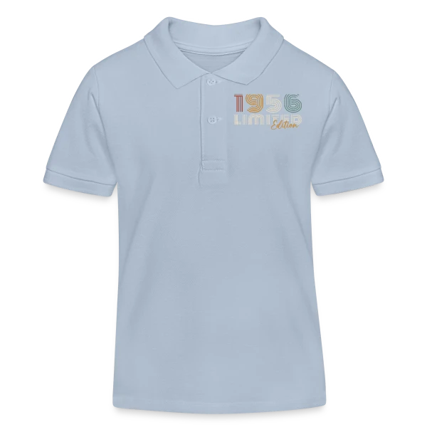 Classique Vintage 1956 Édition Limitée sur Polo enfant bio Stanley/Stella