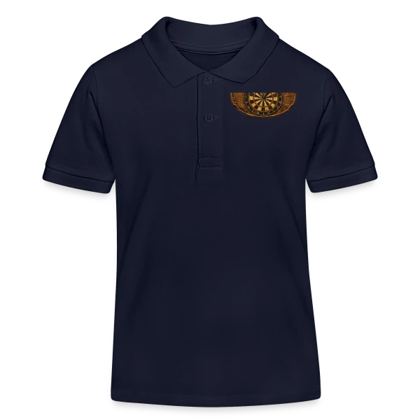 Design Abstrait Dynamique sur Polo enfant bio Stanley/Stella