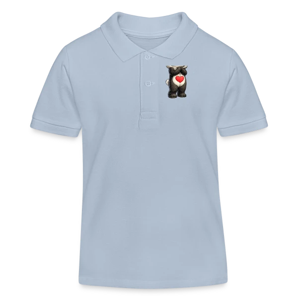 Panda en Combinaison Stylée sur Polo enfant bio Stanley/Stella