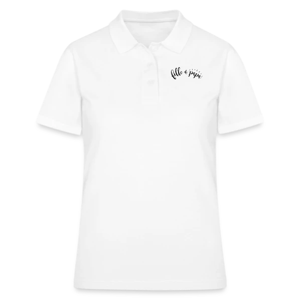 Fille à Papa Adorée sur Polo Femme