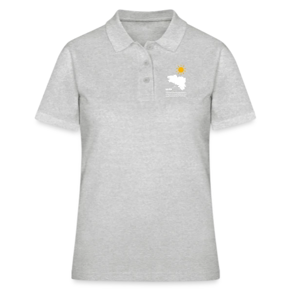Breizh Soleil Mer sur Polo Femme