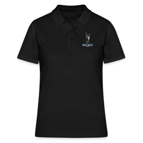 Passion Heavy Metal sur Polo Femme