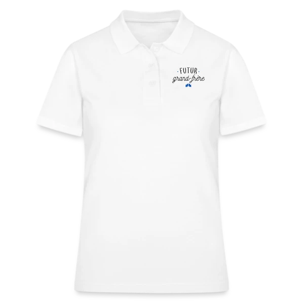 Futur Grand Frère sur Polo Femme