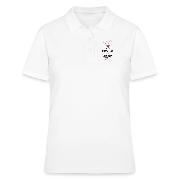 "Équipe de la Mariée" | EVJF sur Polo Femme