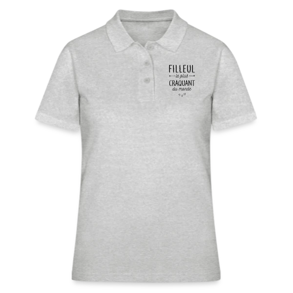 Mon Filleul Adoré et Craquant sur Polo Femme