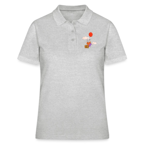 Rhinocéros Volant Ballon sur Polo Femme