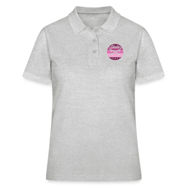 Je Peux Pas J'ai Skate sur Polo Femme