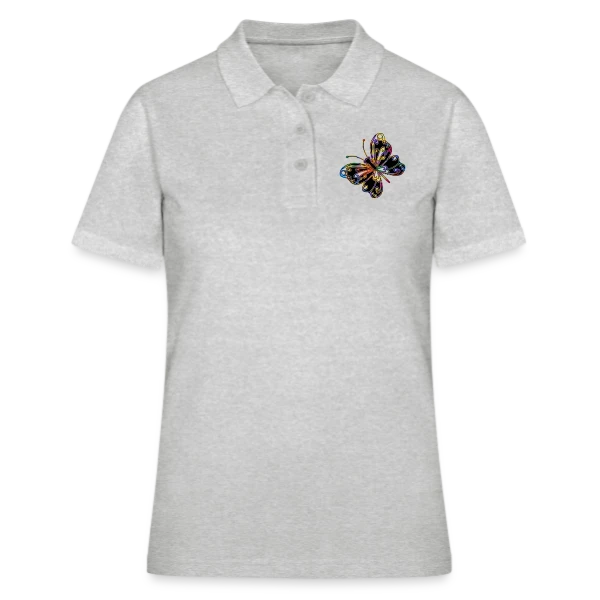 Papillon Élégant sur Polo Femme
