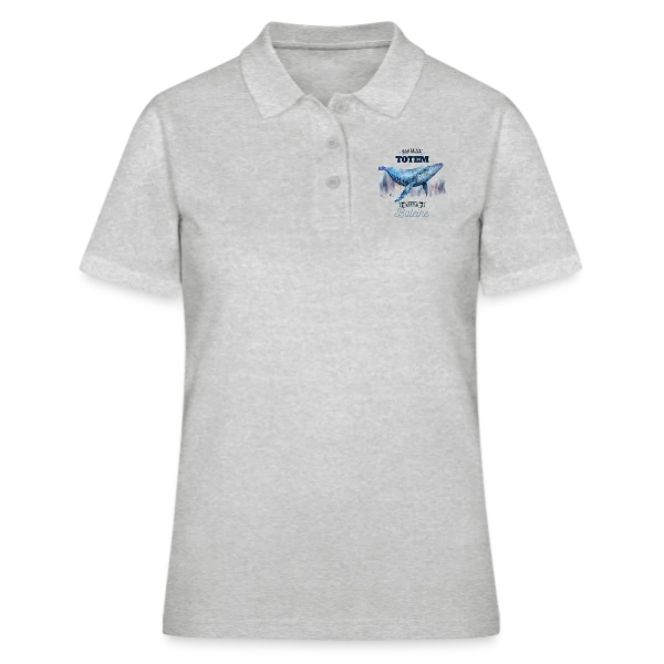 La Baleine, Mon Animal Totem sur Polo Femme