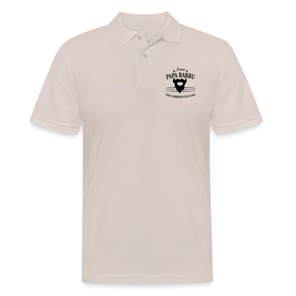 Papa Stylé Barbu sur Polo Homme