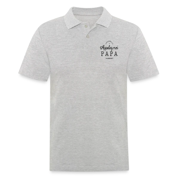 'Moi, c'est Papa Maintenant !' - Annonce Naissance sur Polo Homme