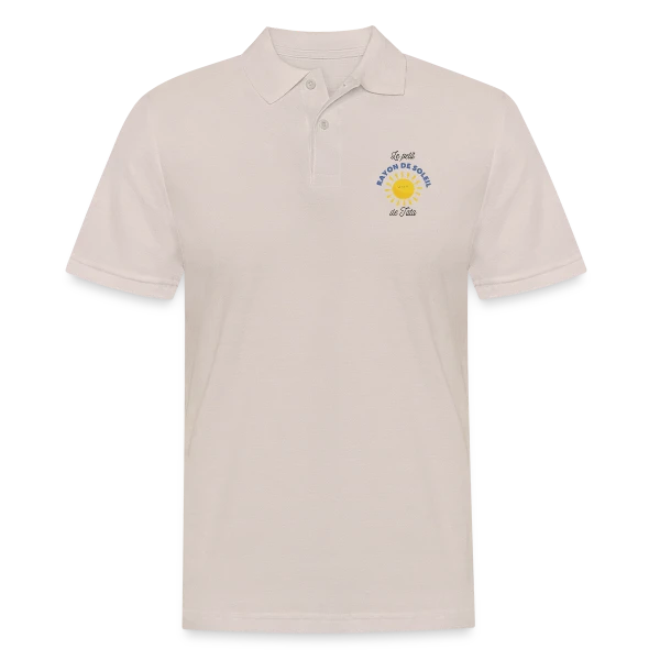 Le Rayon de Soleil de Tata sur Polo Homme