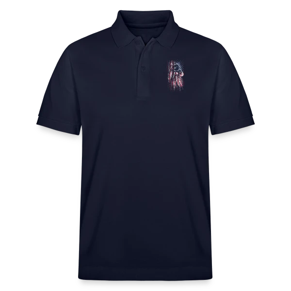 Drapeau Spatial sur Polo PREPSTER bio Stanley/Stella Unisexe