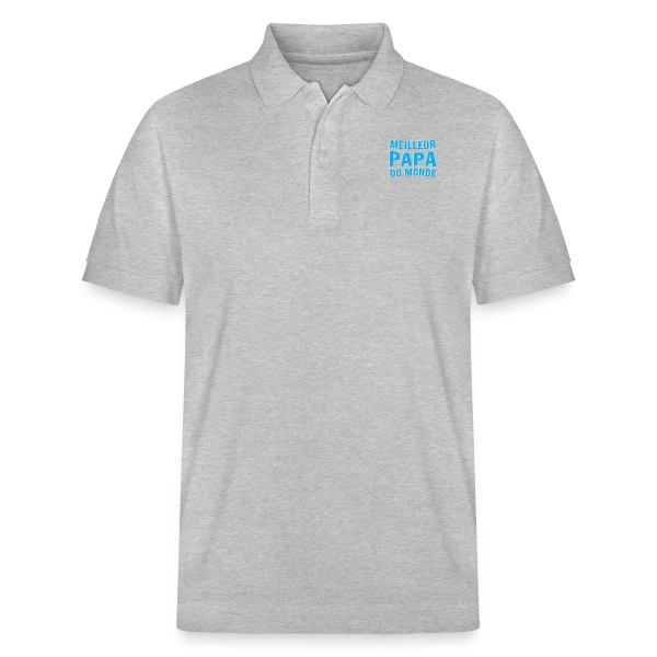 "Meilleur Papa du Monde" sur Polo PREPSTER bio Stanley/Stella Unisexe