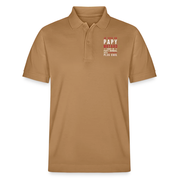 Papy Motard : Carrément Plus Cool ! sur Polo PREPSTER bio Stanley/Stella Unisexe