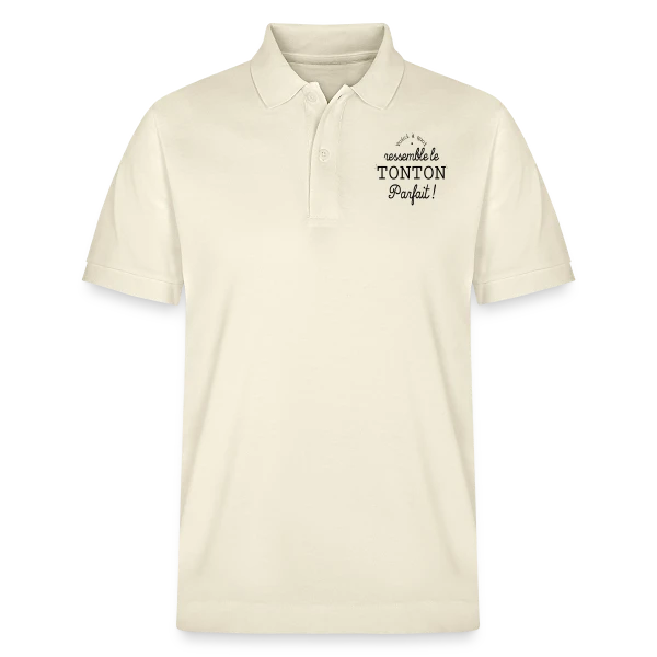 Tonton Parfait Rétro - L'Élégance Vintage sur Polo PREPSTER bio Stanley/Stella Unisexe