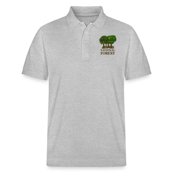Emblème Forêt Nationale sur Polo PREPSTER bio Stanley/Stella Unisexe