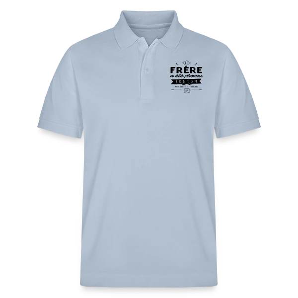 "Frère Promu Tonton" - Annonce Originale de Grossesse sur Polo PREPSTER bio Stanley/Stella Unisexe