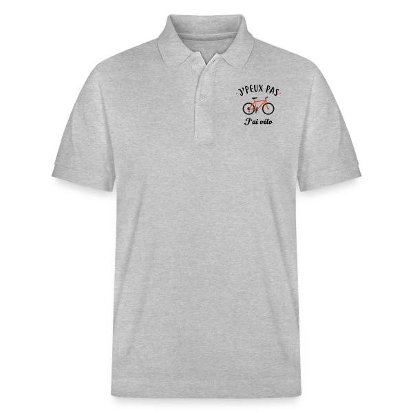 J'peux Pas J'ai Vélo sur Polo PREPSTER bio Stanley/Stella Unisexe