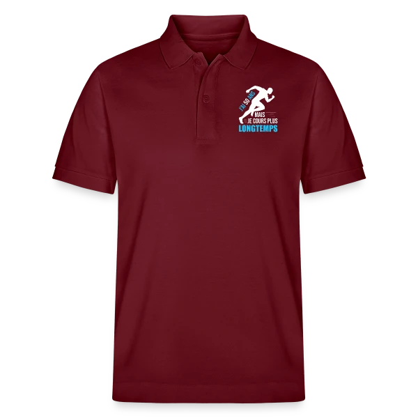Coureur 50 Ans - Running Papa Papi Toujours en Forme sur Polo PREPSTER bio Stanley/Stella Unisexe