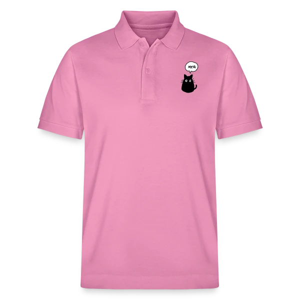 Chat Mew sur Polo PREPSTER bio Stanley/Stella Unisexe
