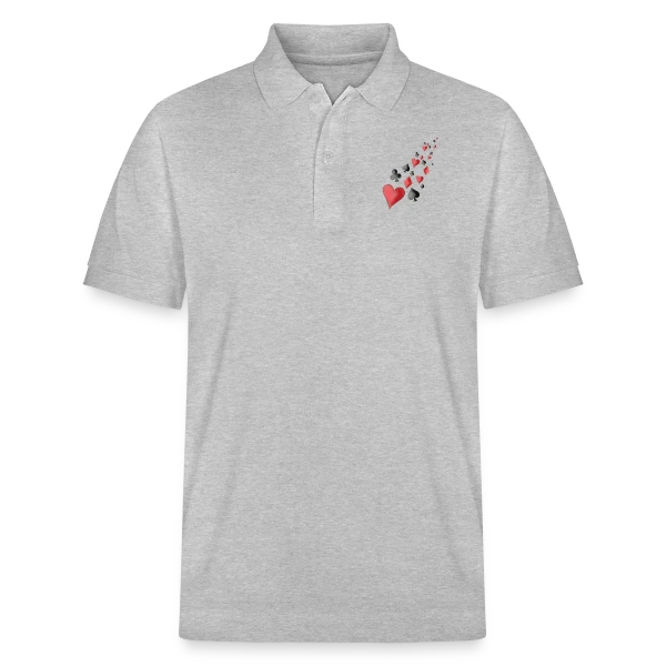 Envolée de Cartes à Jouer sur Polo PREPSTER bio Stanley/Stella Unisexe