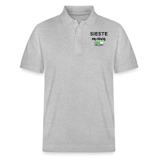 Sieste en cours, ne pas déranger ! sur Polo PREPSTER bio Stanley/Stella Unisexe