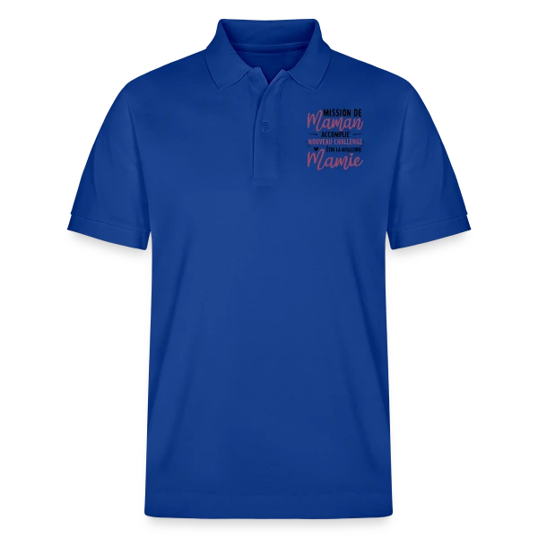 Mission Maman Accomplie : J'deviens Mamie ! Annonce Grossesse sur Polo PREPSTER bio Stanley/Stella Unisexe