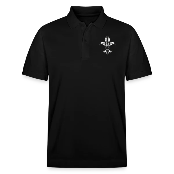 Fleur de Lys Élégante - Symbole Royal sur Polo PREPSTER bio Stanley/Stella Unisexe